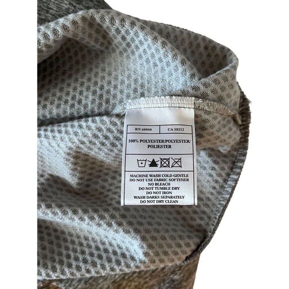 Antigua Golf Performance Gray Fashion Element Full Zipper Front Vest Size Medium - Picture 7 of 8